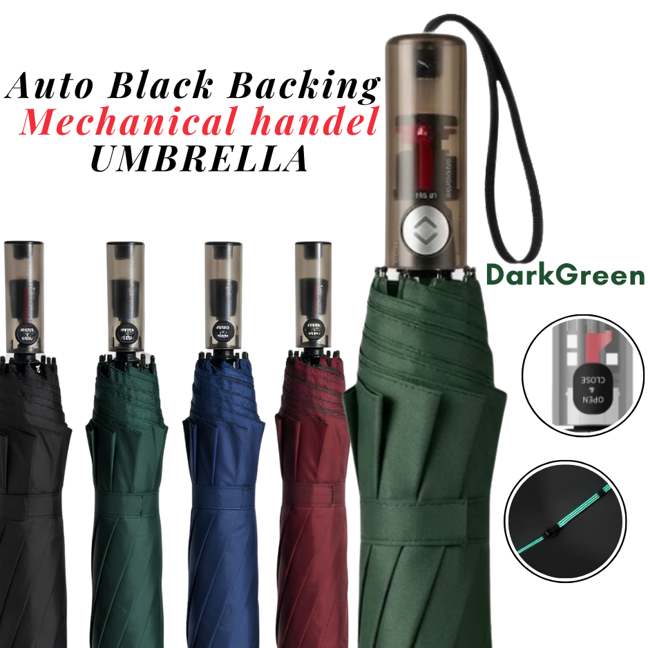 Umbrella Transparent Mechanical handle- large-size Umbrella waterproof-windproof