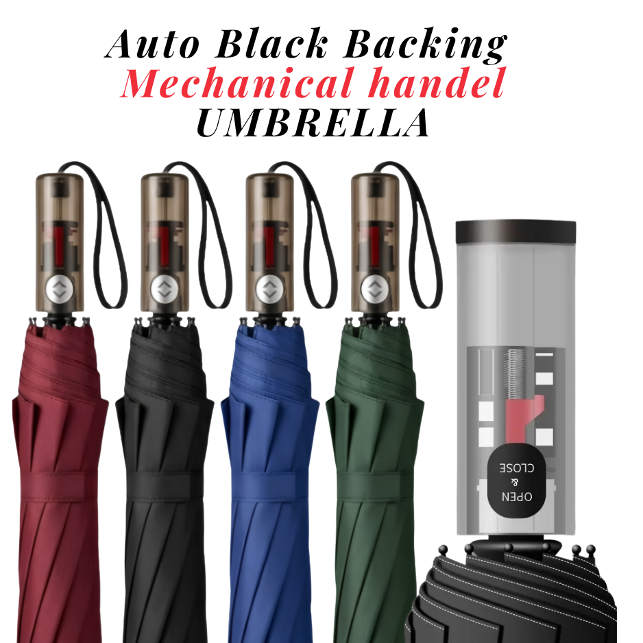 Umbrella Transparent Mechanical handle- large-size Umbrella waterproof-windproof