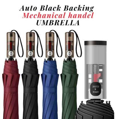 Umbrella Transparent Mechanical handle- large-size Umbrella waterproof-windproof