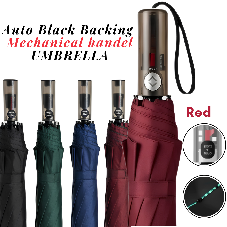 Umbrella Transparent Mechanical handle- large-size Umbrella waterproof-windproof