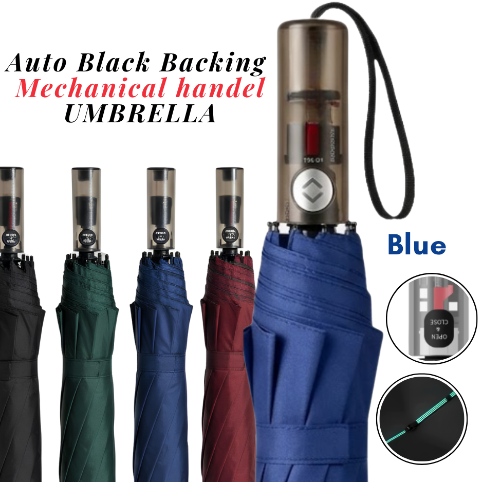 Umbrella Transparent Mechanical handle- large-size Umbrella waterproof-windproof