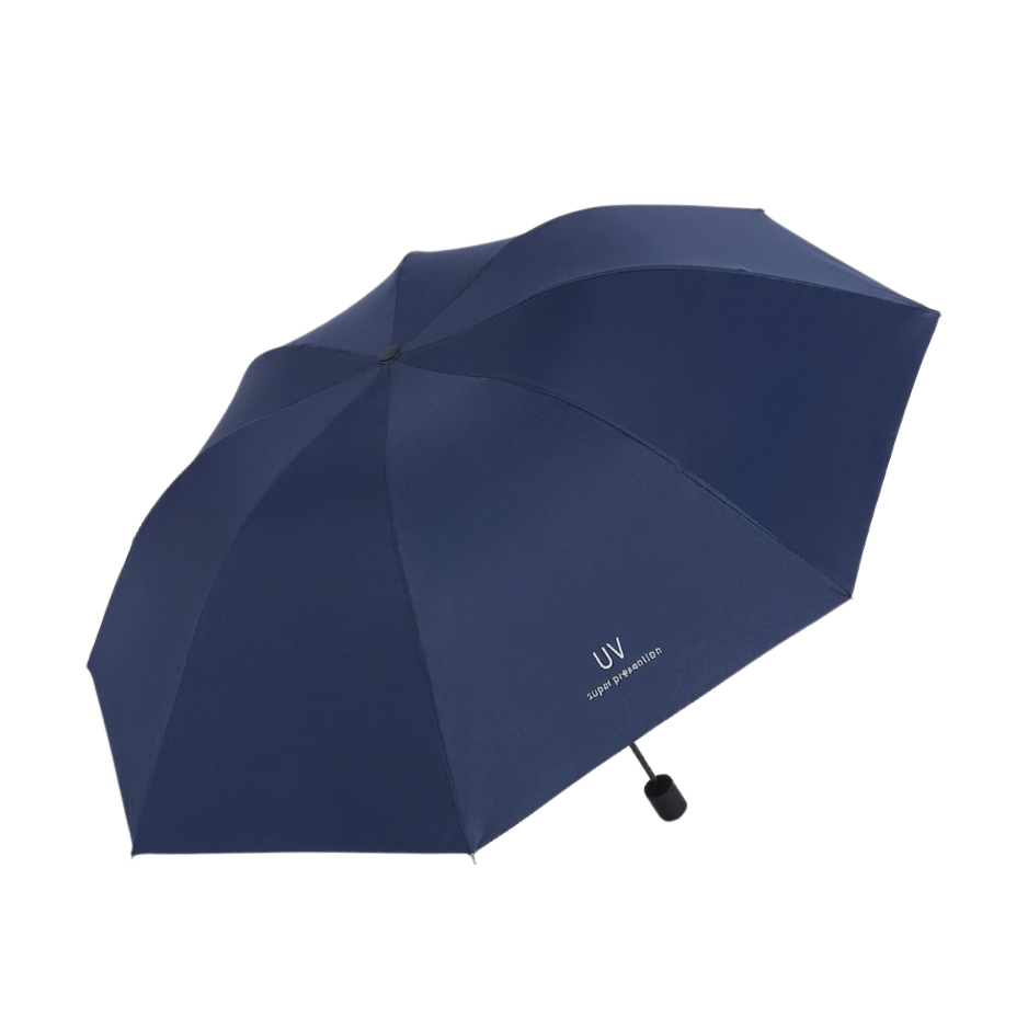 UV Shield Manual Compact Umbrella | Dual-Purpose Sun & Rain Protection