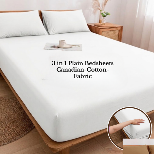 Premium Solid Color Fitted Bed Sheet – Soft, Comfortable Fabric for Double & Queen Size Mattresses