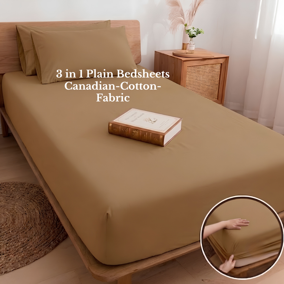 Premium Single Size Fitted Bed Sheet – Soft, Breathable Fabric for Comfortable Sleep, 39x78 Inches