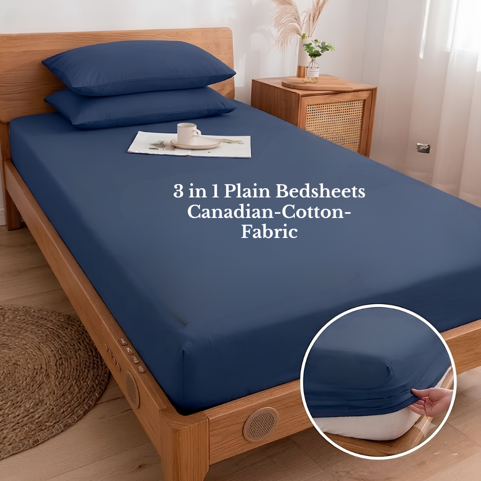 Premium Single Size Fitted Bed Sheet – Soft, Breathable Fabric for Comfortable Sleep, 39x78 Inches