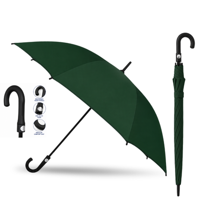 27-Inch 8-Rib J-Hook Umbrella
