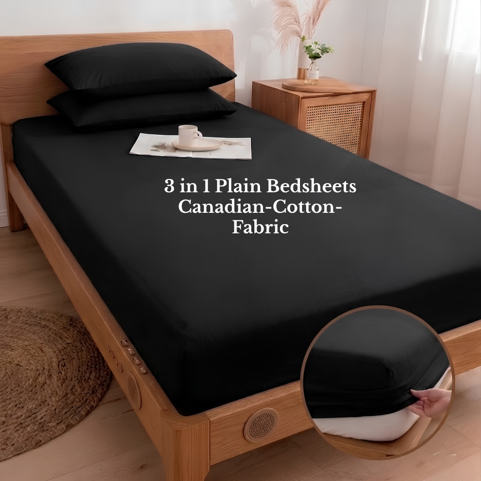 Premium Single Size Fitted Bed Sheet – Soft, Breathable Fabric for Comfortable Sleep, 39x78 Inches