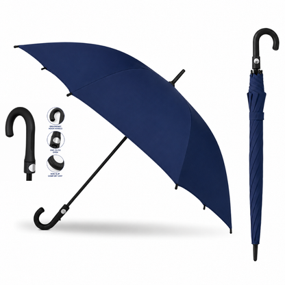 27-Inch 8-Rib J-Hook Umbrella