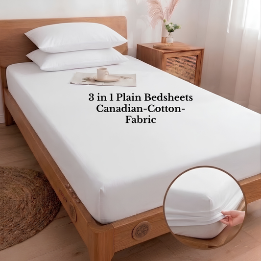 Premium Single Size Fitted Bed Sheet – Soft, Breathable Fabric for Comfortable Sleep, 39x78 Inches