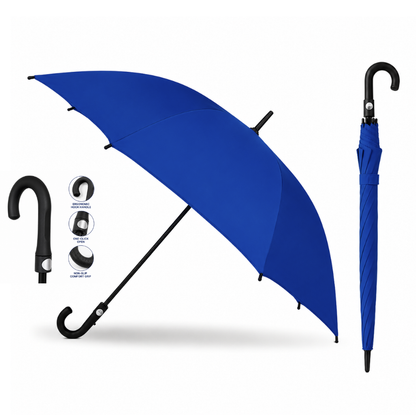 27-Inch 8-Rib J-Hook Umbrella