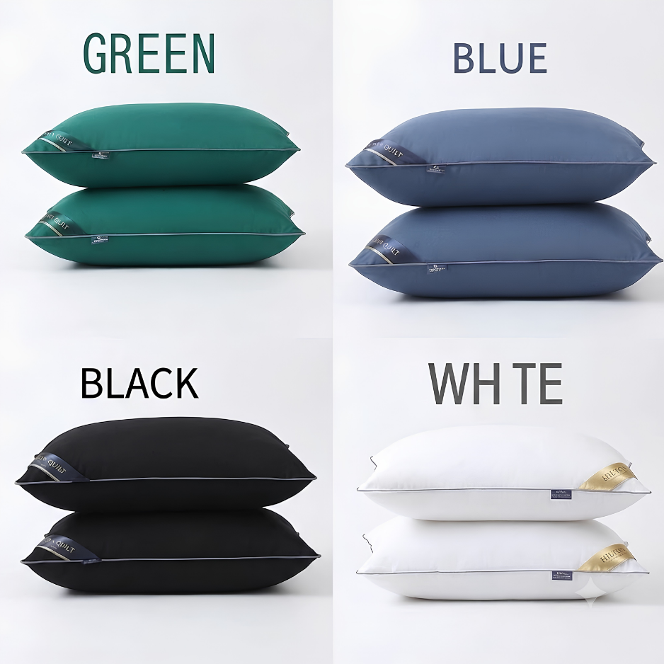 CG CHENG Premium 1000g High-Quality Sleeping Pillow – 20x30 Inches Ergonomic Comfort & Support