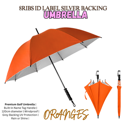 Premium Ergonomic Large Coverage Umbrella – Windproof, Heavy-Duty, and Built to Last-golf umbrella with label