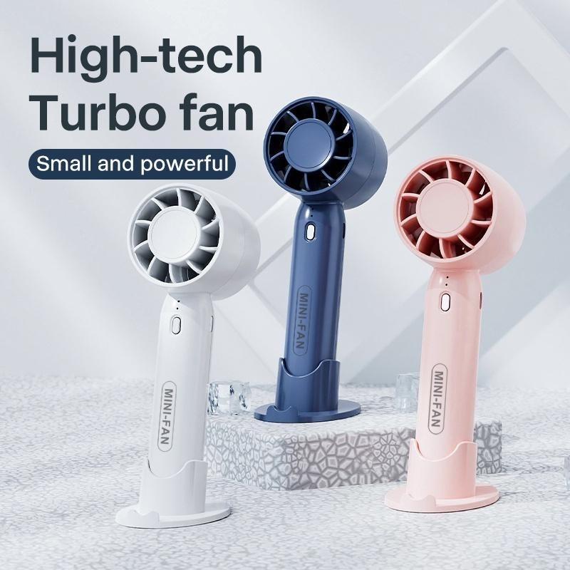 Portable Rechargeable Mini Fan Adjustable Cooling Fan Handheld Fan