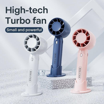 Portable Rechargeable Mini Fan Adjustable Cooling Fan Handheld Fan