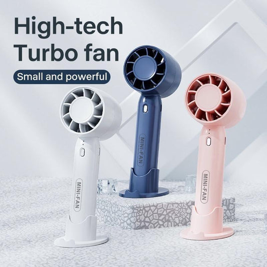 Portable Rechargeable Mini Fan Adjustable Cooling Fan Handheld Fan