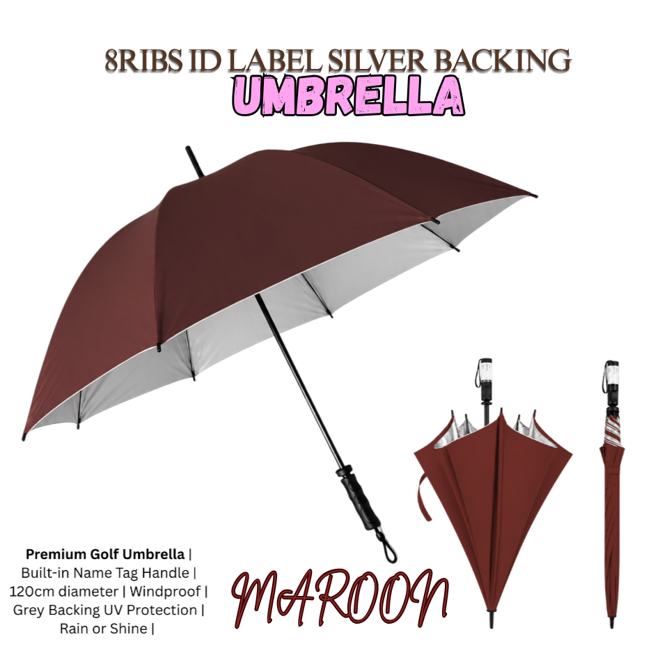 Premium Ergonomic Large Coverage Umbrella – Windproof, Heavy-Duty, and Built to Last-golf umbrella with label