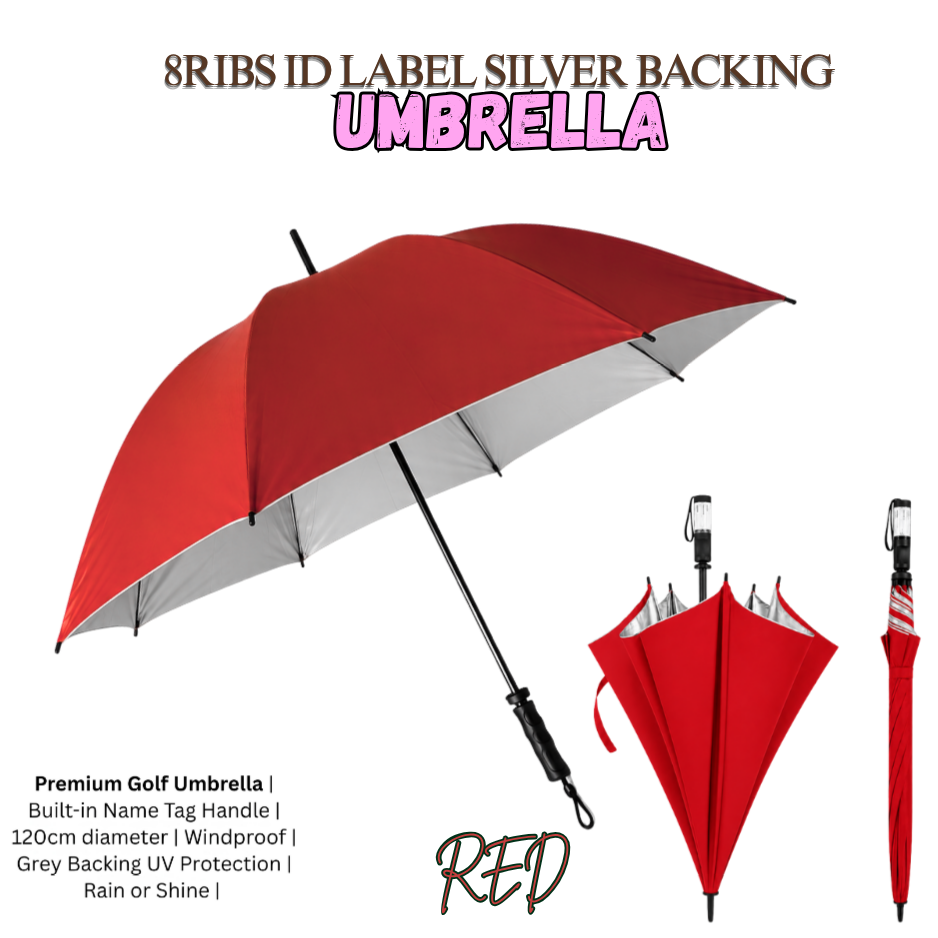 Premium Ergonomic Large Coverage Umbrella – Windproof, Heavy-Duty, and Built to Last-golf umbrella with label