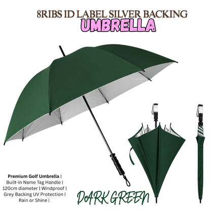 Premium Ergonomic Large Coverage Umbrella – Windproof, Heavy-Duty, and Built to Last-golf umbrella with label