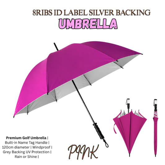 Premium Ergonomic Large Coverage Umbrella – Windproof, Heavy-Duty, and Built to Last-golf umbrella with label
