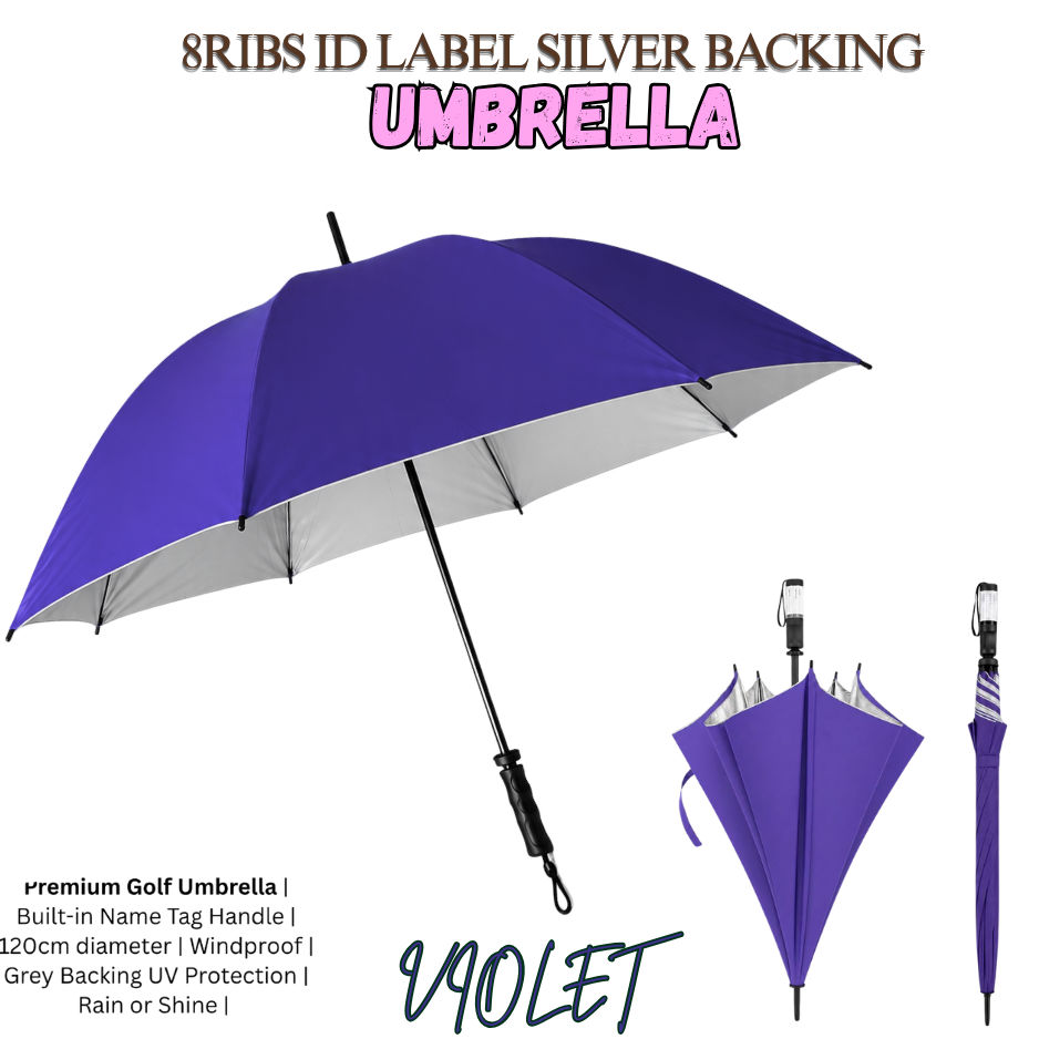Premium Ergonomic Large Coverage Umbrella – Windproof, Heavy-Duty, and Built to Last-golf umbrella with label