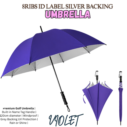 Premium Ergonomic Large Coverage Umbrella – Windproof, Heavy-Duty, and Built to Last-golf umbrella with label