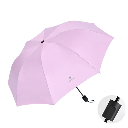 UV Shield Manual Compact Umbrella | Dual-Purpose Sun & Rain Protection